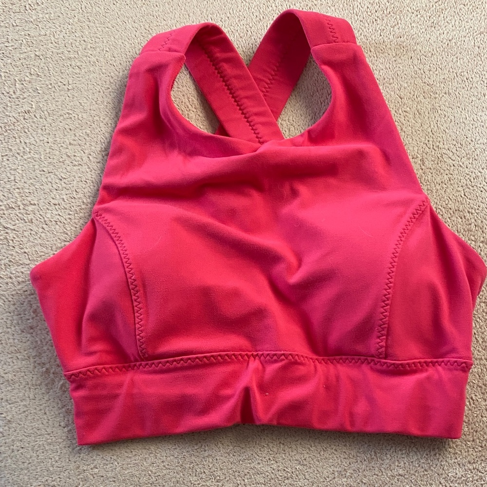 Athleta Women's Pink Sports Bra